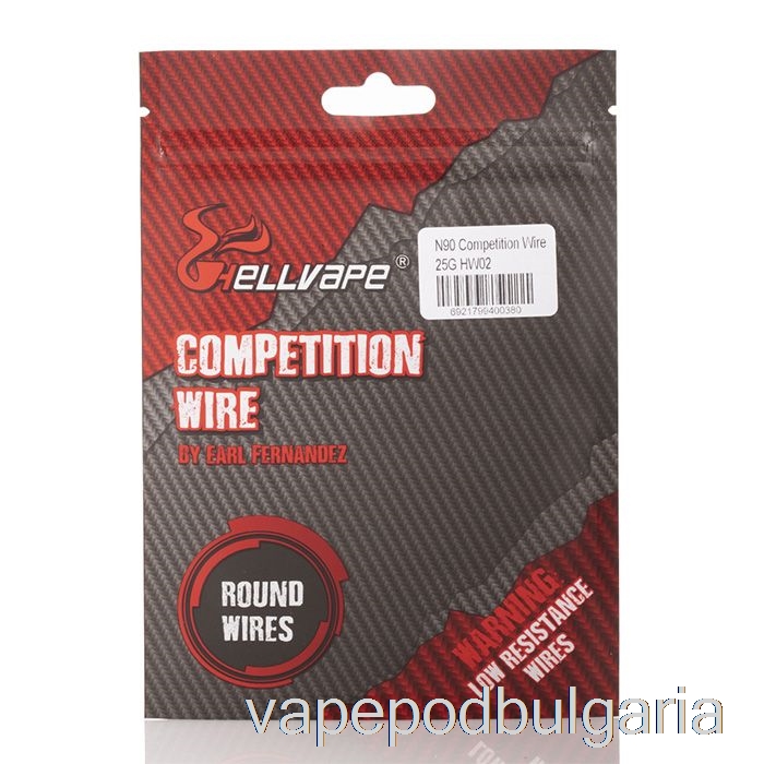 Vape Bulgaria Hellvape N90 соревнование кръгъл проводник N90 - 25g - 0.11ohm / инч